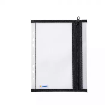 Opbergmap HERMA A5 zwart EVA-materiaal 200 mm breed 260 mm hoog