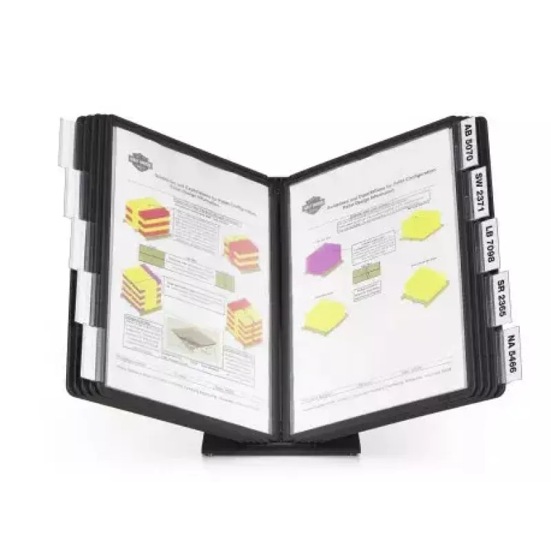 Documentendisplay-karrousel tafel Durable 557001