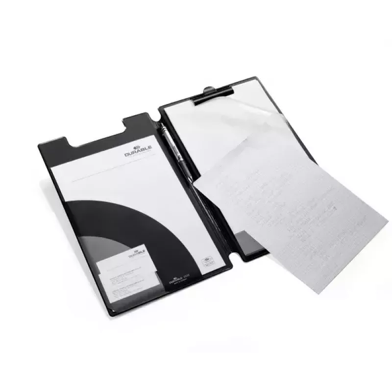 Klembord Durable 2332-01 A4 PVC zwart