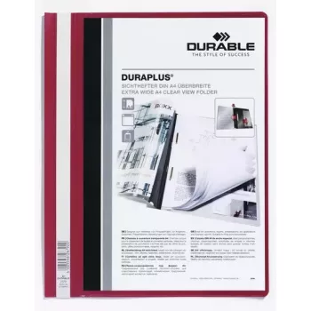 Rapportmap Durable DURAPLUS 2579-03 rood