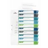 Blanco tabregister Durable 679527 meerkleurig polypropyleen PP