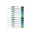 Blanco tabregister Durable 679527 meerkleurig polypropyleen PP