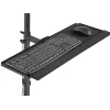 Multimediawagen Equip 17 inch-32 inch enkel monitor mobiel workstation