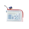 Hard etui HERMA 20008 rood transparant
