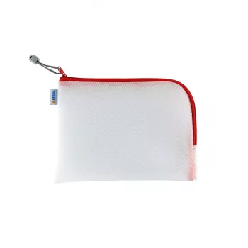 Hard etui HERMA 20008 rood transparant