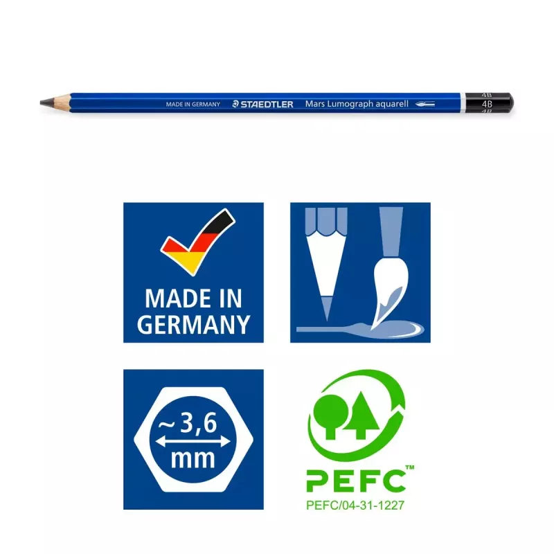 Grafietpotlood Staedtler 100A G6