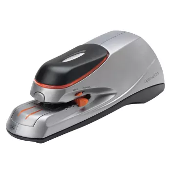 Rexel Optima 20 elektrische nietmachine, 20 vel, zwart, oranje, zilver, 788 g, 292 mm, 143 mm, 175 mm