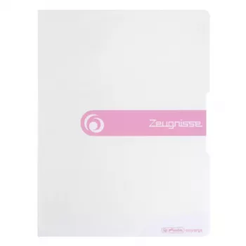 Aktenmap Herlitz Zeugnisse polypropyleen (PP) wit A4