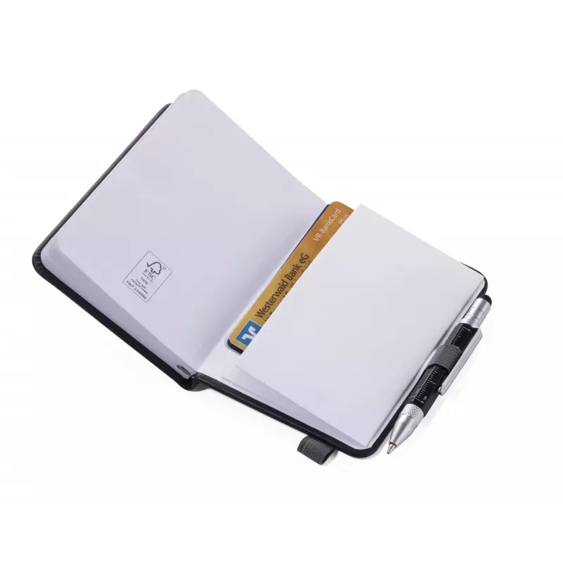 Schrijfblok TROIKA NPP25/RD A7 rood hardcover