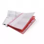 Durable Personeelsdossier met hangrail, A4, 5 vakken, rood