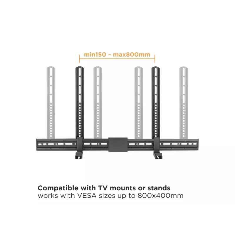 Soundbar-houder Equip universele soundbar-houder