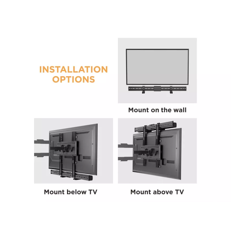 Soundbar-houder Equip universele soundbar-houder