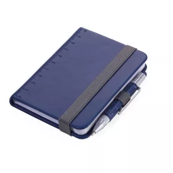 Schrijfnotitieboek TROIKA NPP25/DB A7 128 vel blauw
