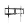 Vaste platte tv-wandbeugel EQUIP voor 43-inch tot 95-inch schermen, VESA 200×200–800×400, max. draaglast 75 kg, zwart