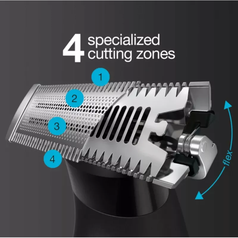 Braun XT5100 haartrimmer/trimmer zwart, zilver