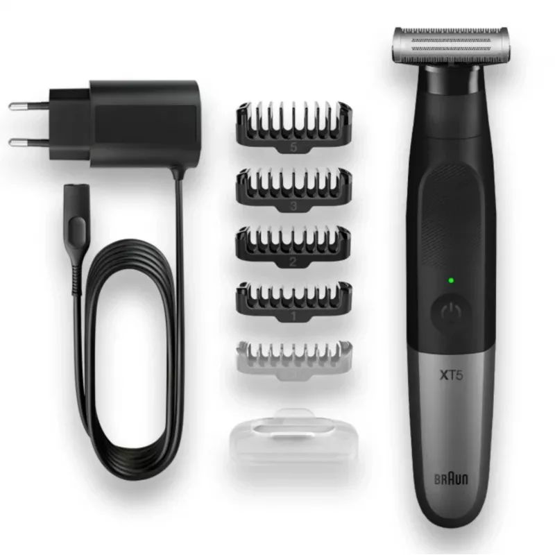 Braun XT5100 haartrimmer/trimmer zwart, zilver
