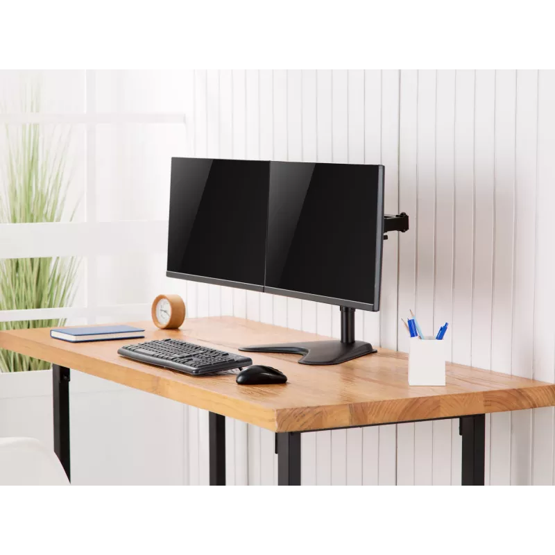 Equip 17 inch-32 inch economy dual-monitor tafelvoet