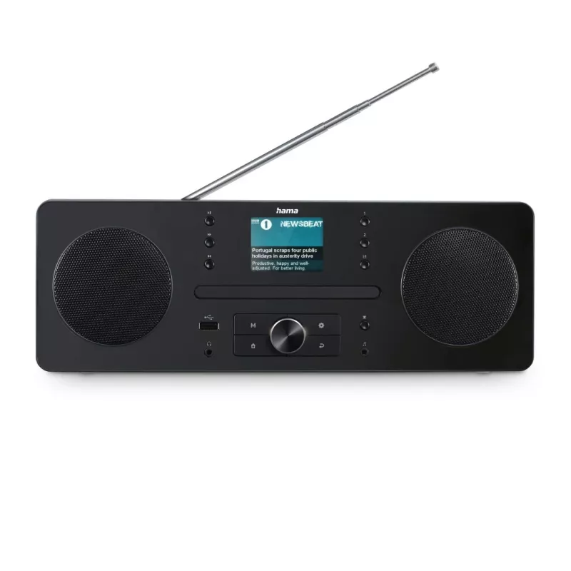 Hama 00054254 radio persoonlijk digitaal zwart, grijs