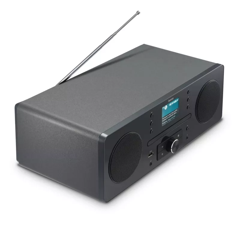 Hama 00054254 radio persoonlijk digitaal zwart, grijs