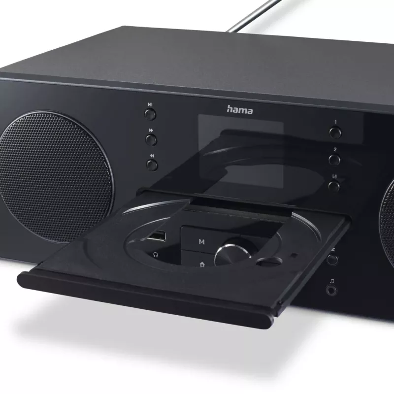 Hama 00054254 radio persoonlijk digitaal zwart, grijs