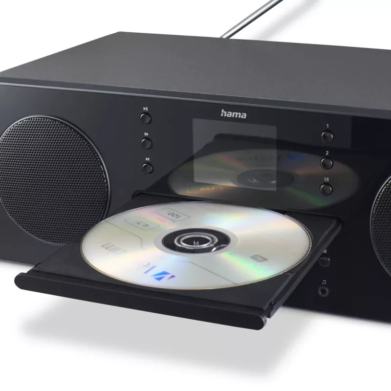 Hama 00054254 radio persoonlijk digitaal zwart, grijs
