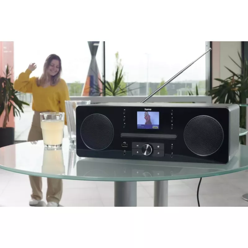 Hama 00054254 radio persoonlijk digitaal zwart, grijs