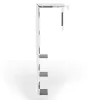 Fellowes 100136876 CPU-houder onder bureau CPU-houder wit