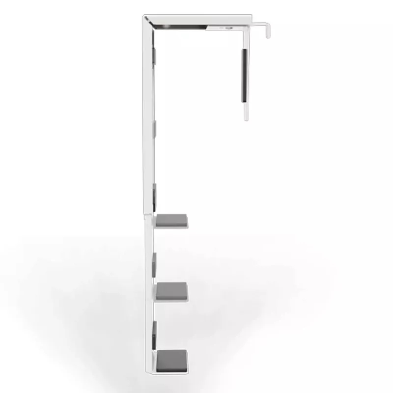 Fellowes 100136876 CPU-houder onder bureau CPU-houder wit
