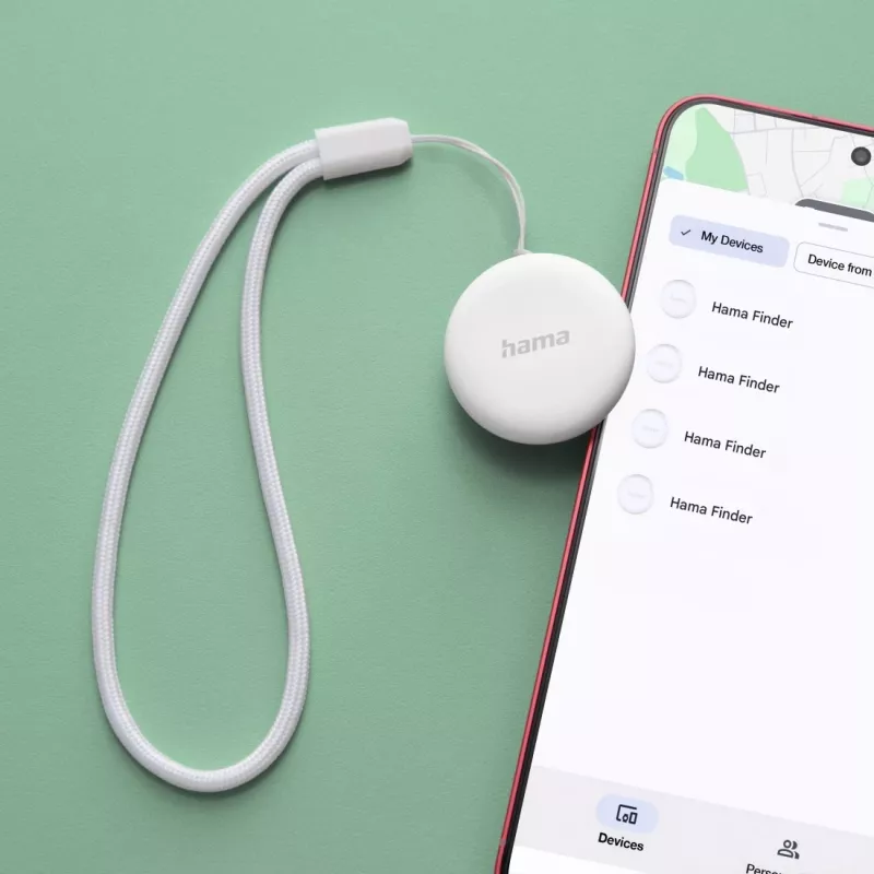 Hama 00185825 GPS-tracker/finder artikel wit