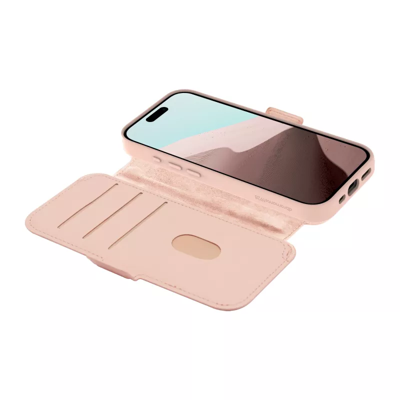 Telefoonhoesje dbramante1928 Lynge MagSafe-compatibel – Pink Sand