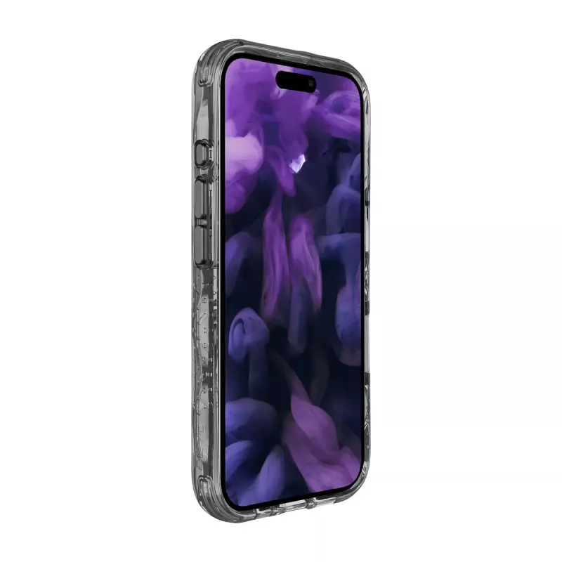 Hoes LAUT CRYSTAL MATTER X hoes voor iPhone 16 monochromatic zwart