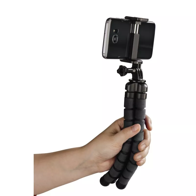 Hama flexstatief smartphone/actioncam 3 poten zwart 26 cm