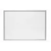Wandlijst Durable 500923 660 x 900 mm rechthoekig zilver aluminium