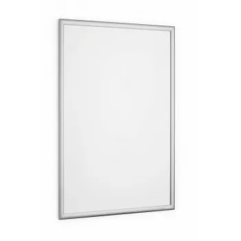 Wandlijst Durable 500923 660 x 900 mm rechthoekig zilver aluminium