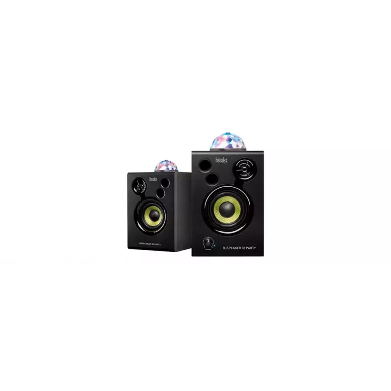 Hercules DJ Speaker 32 Party zwart bedraad 30 W