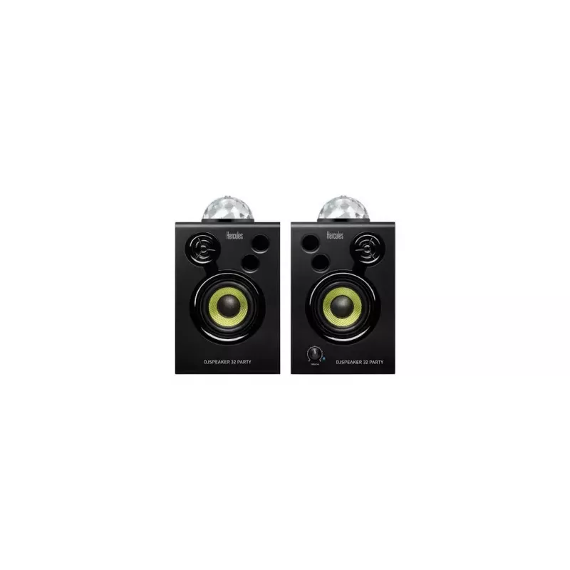 Hercules DJ Speaker 32 Party zwart bedraad 30 W