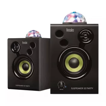 Hercules DJ Speaker 32 Party zwart bedraad 30 W