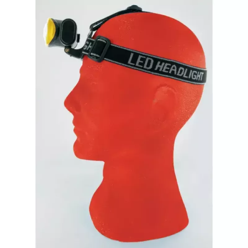 Hoofdlamp Schwaiger WLED 40 zwart geel