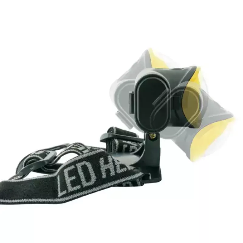 Hoofdlamp Schwaiger WLED 40 zwart geel