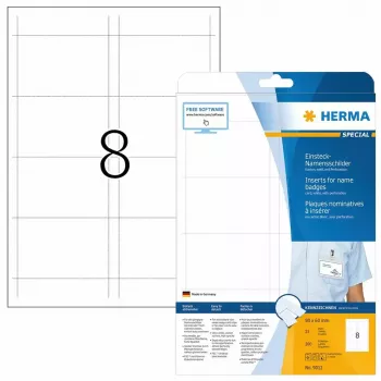 Niet-plakkende printeretiket HERMA 9012