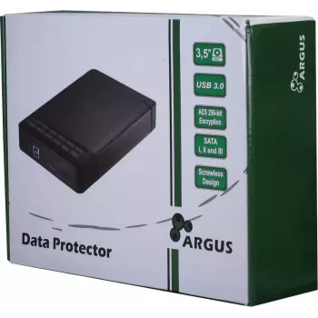 HDD-behuizing Inter-Tech Argus GD-35LK01 zwart 3,5 inch