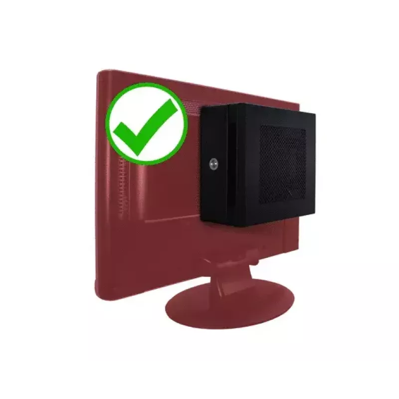 Montageset Inter-Tech 88885400 Zwart