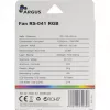 Ventilator Inter-Tech RS-041 RGB 12 cm zwart