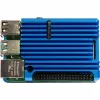 Behuizing Inter-Tech 88887360 voor Raspberry Pi 86x56x23 mm blauw