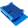 Behuizing Inter-Tech 88887360 voor Raspberry Pi 86x56x23 mm blauw