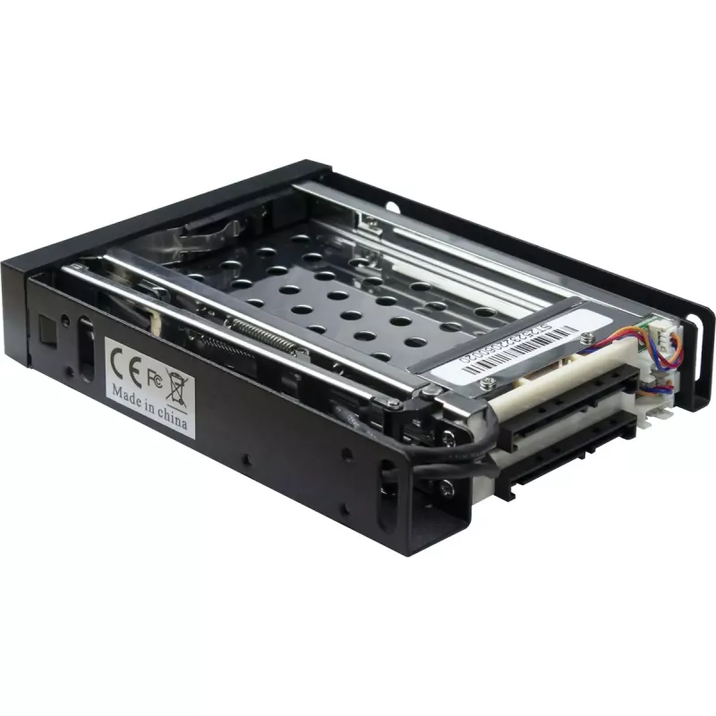 Inter-Tech ST-2523 zwart opslagbehuizing metaal kunststof 9,7 mm