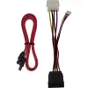 Inter-Tech ST-2523 zwart opslagbehuizing metaal kunststof 9,7 mm