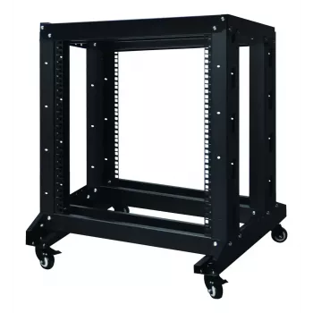 Vrijstaand rack Inter-Tech SRB-6612 12U zwart 400 kg capaciteit