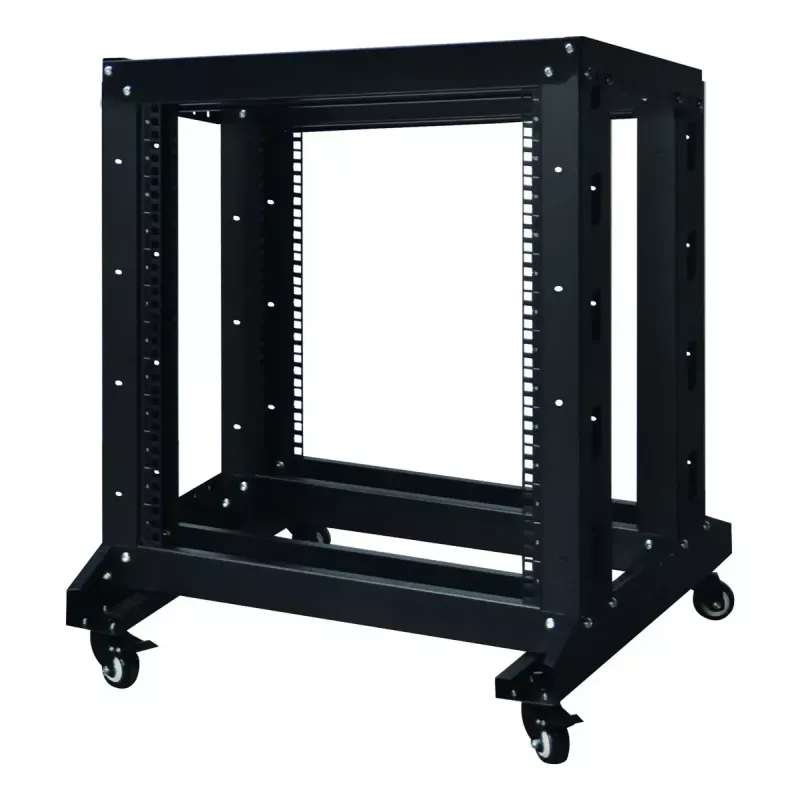 Vrijstaand rack Inter-Tech SRB-6612 12U zwart 400 kg capaciteit