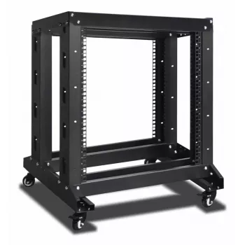 Vrijstaand rack Inter-Tech SRB-6612 12U zwart 400 kg capaciteit